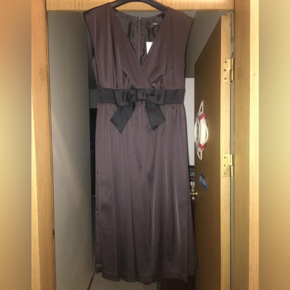Satin Cocktail Dress